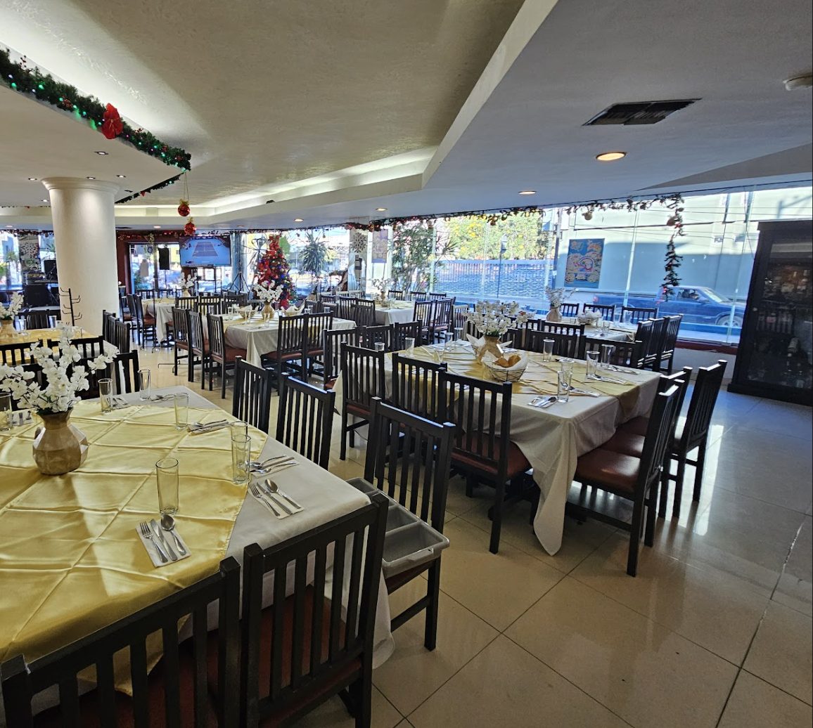 Salón comedor de La Mansión del Marisco